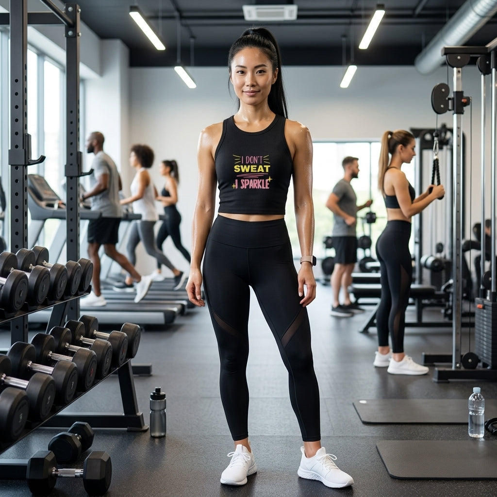 Women's Micro Rib Racer Tank Top