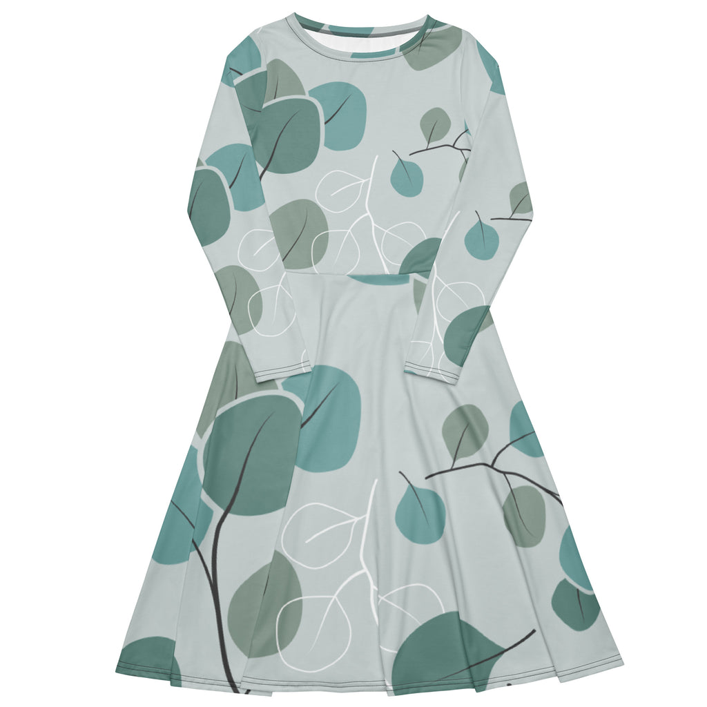 Long Sleeve Midi Dress - Snugoma