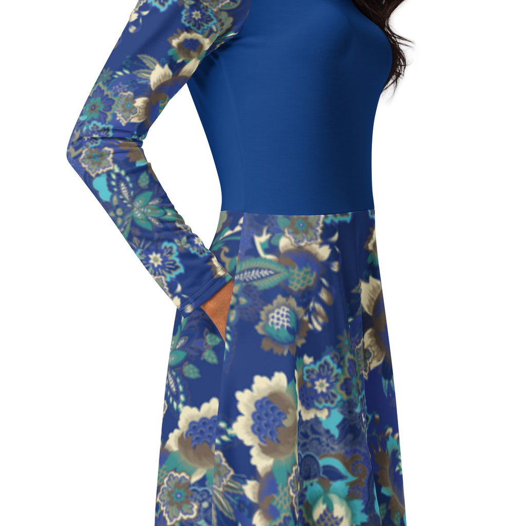 Long Sleeve Midi Dress - Snugoma