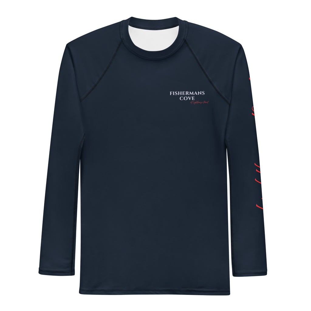 Men's Fishermans Cove Long Sleeve Rash Guard - Snugoma