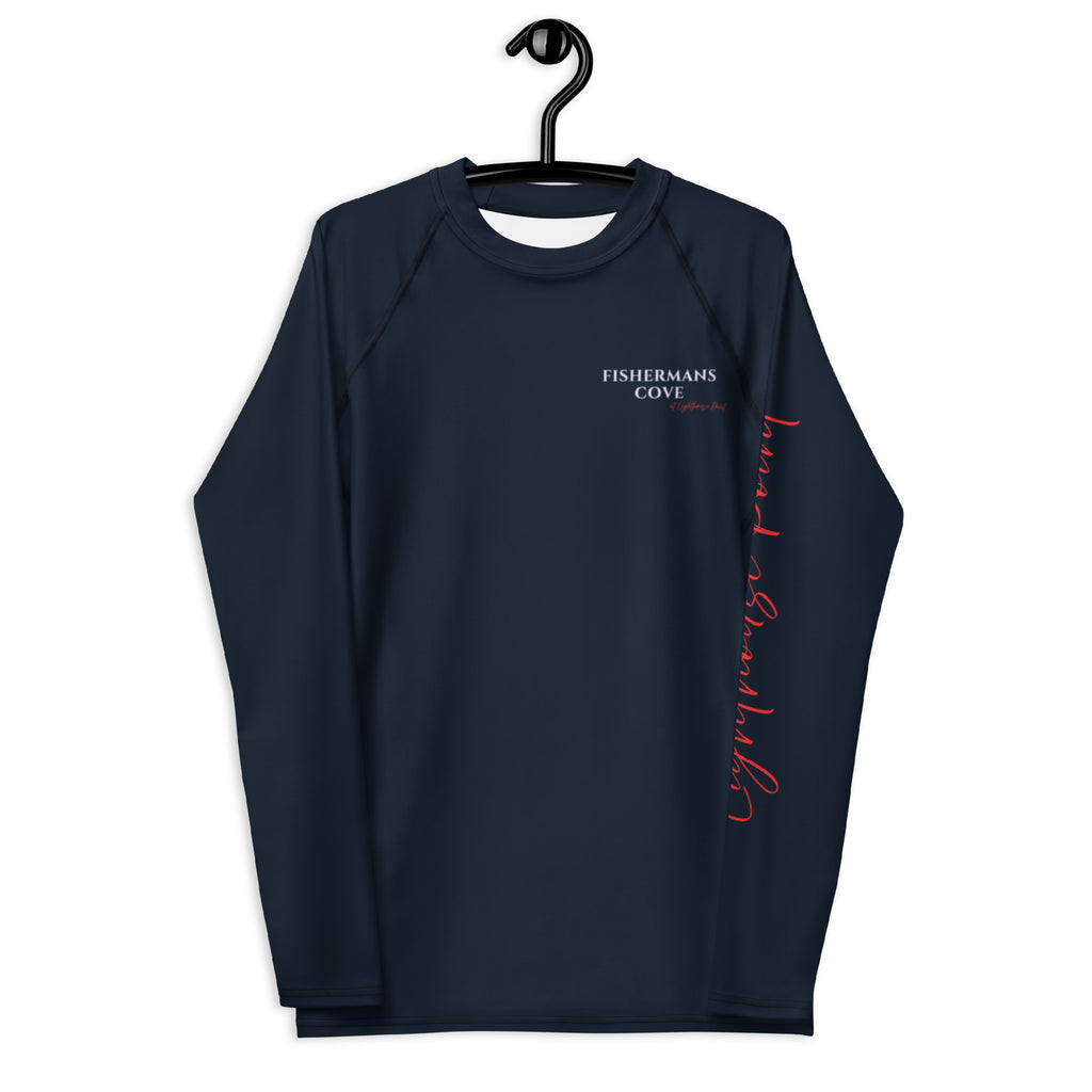 Men's Fishermans Cove Long Sleeve Rash Guard - Snugoma
