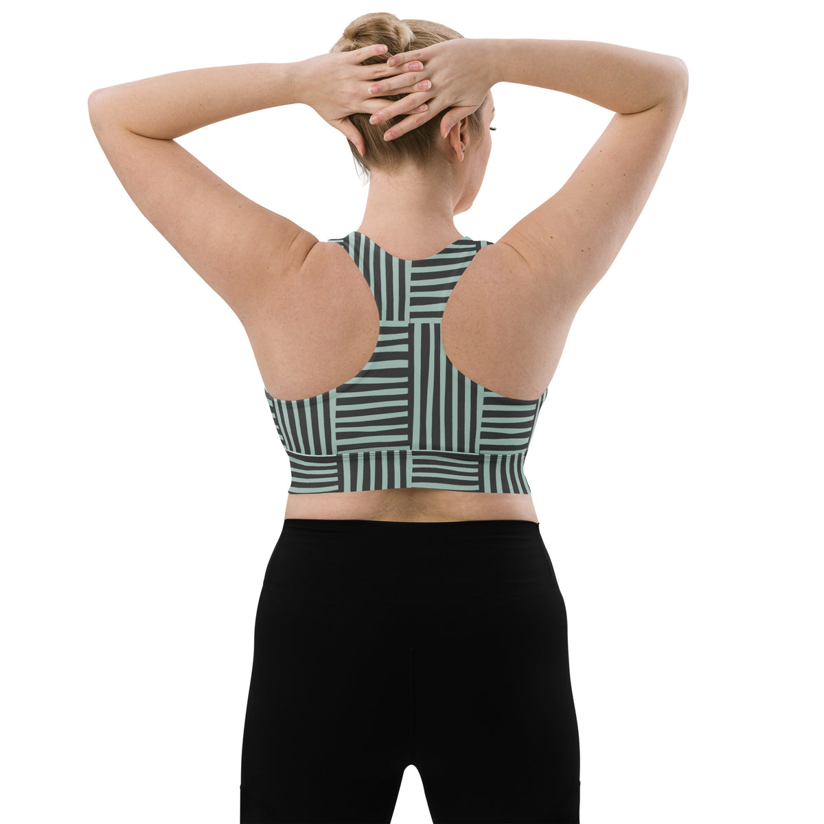 Recycled Longline Sports Bra - Snugoma