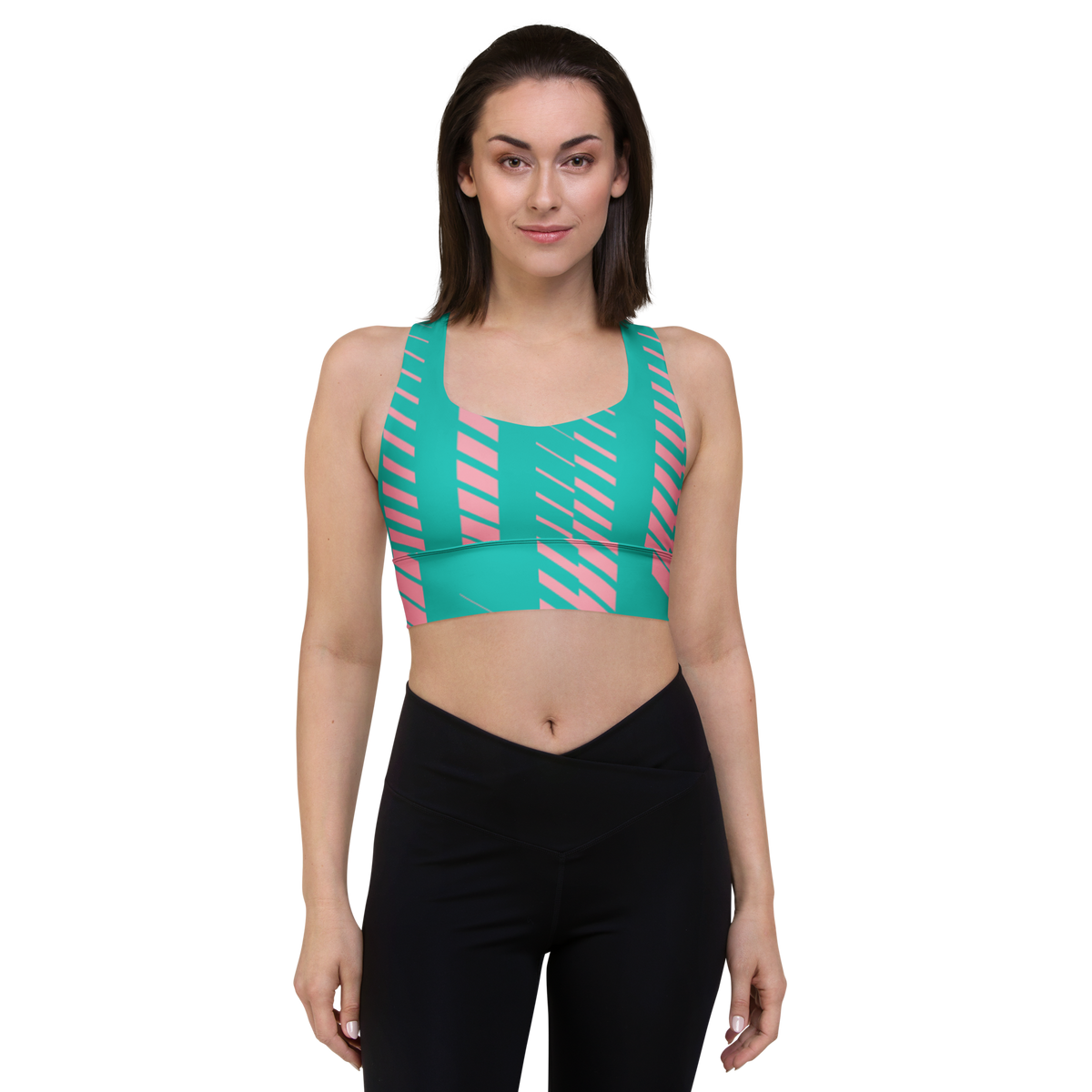 Recycled Longline Sports Bra - Snugoma