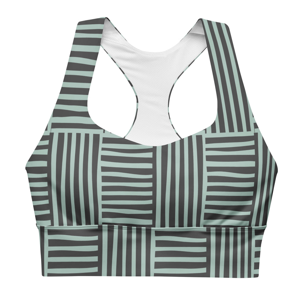 Recycled Longline Sports Bra - Snugoma