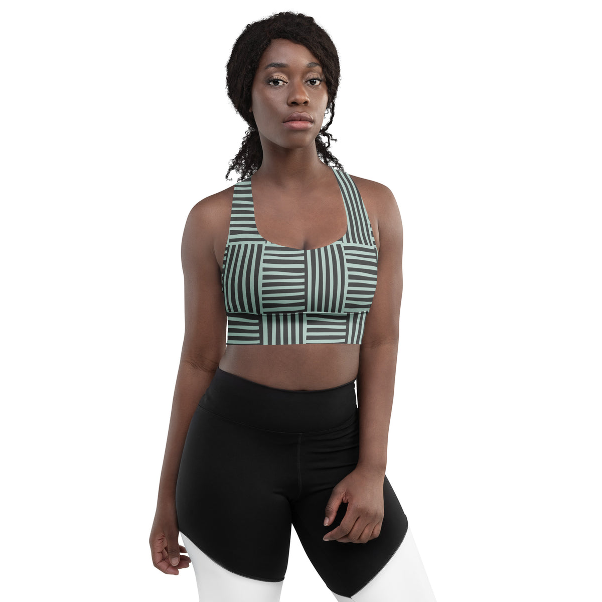 Recycled Longline Sports Bra - Snugoma