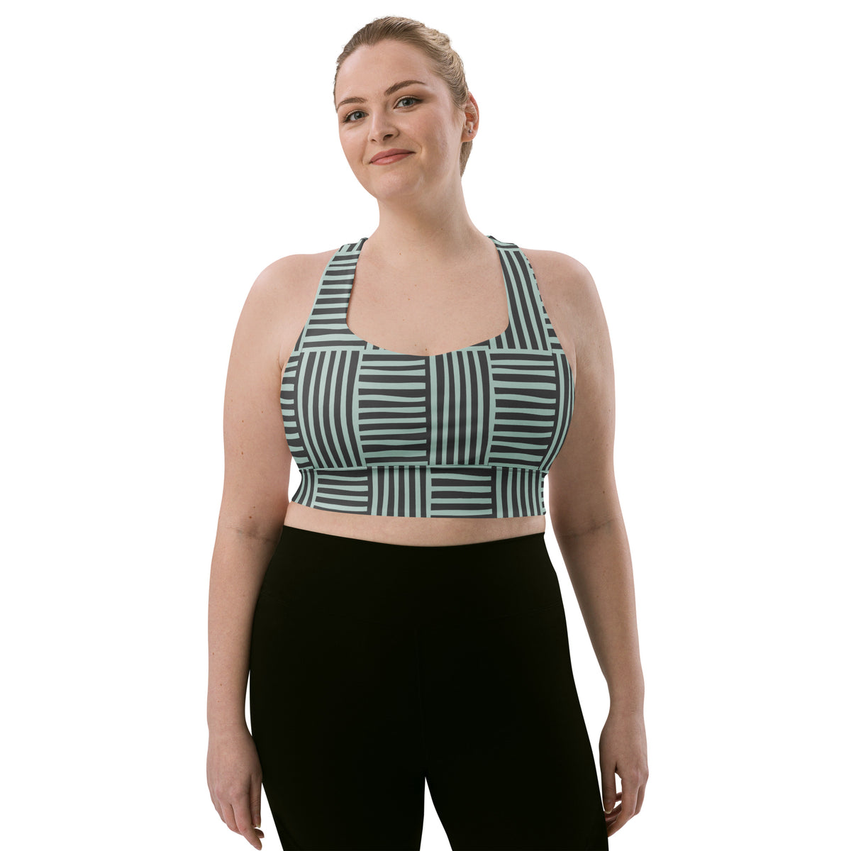 Recycled Longline Sports Bra - Snugoma