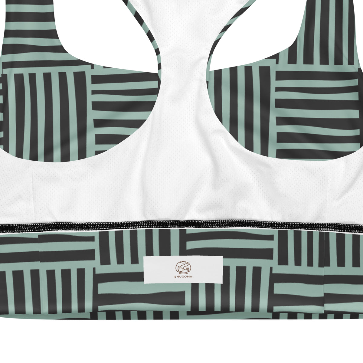 Recycled Longline Sports Bra - Snugoma