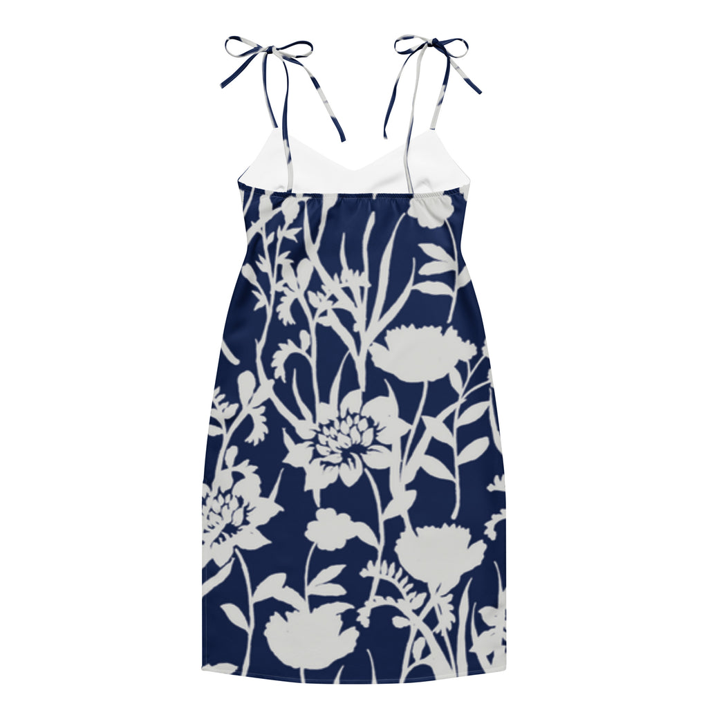 Tie-Strap Midi Dress - Snugoma