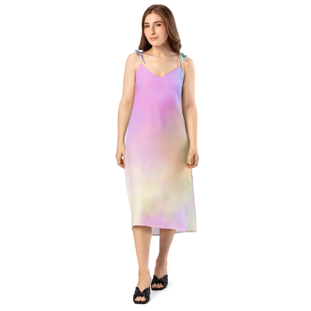 Tie-Strap Midi Dress - Snugoma