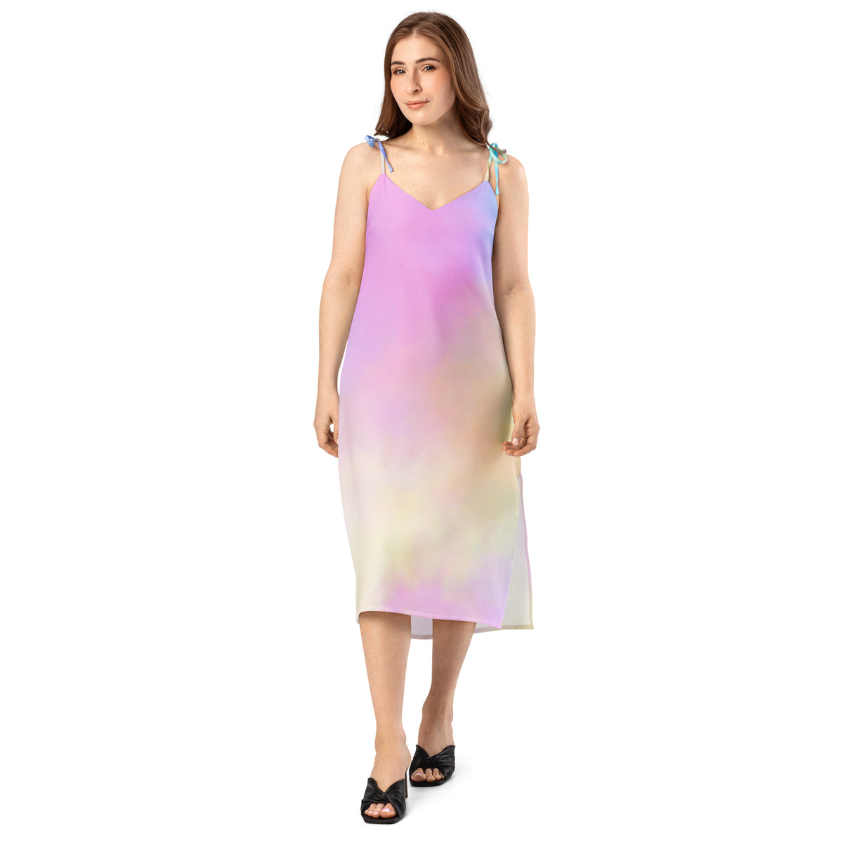 Tie-Strap Midi Dress - Snugoma