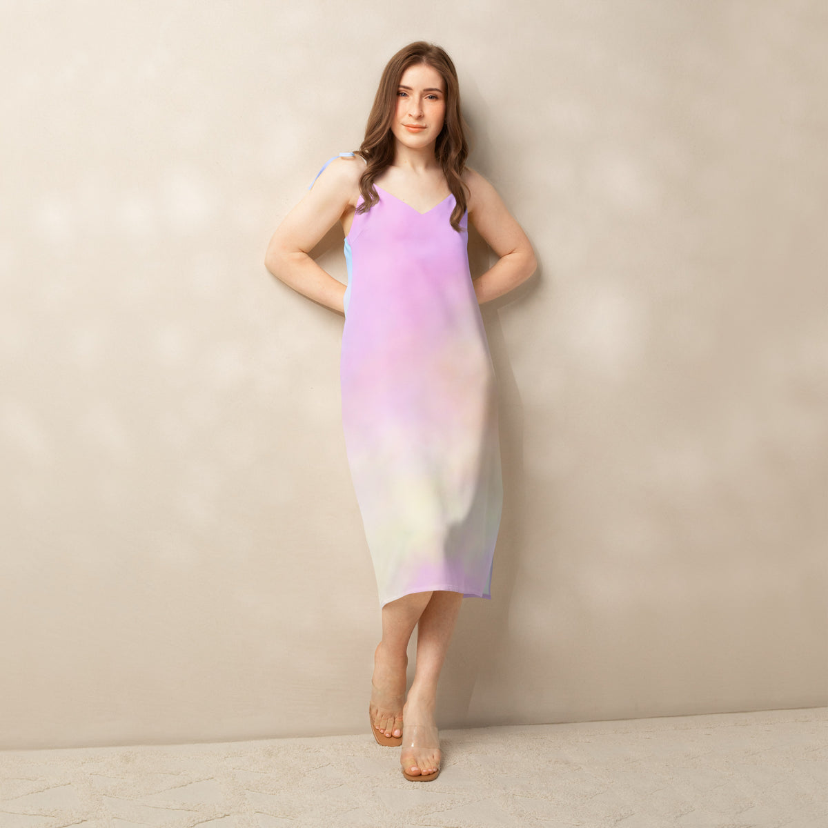Tie-Strap Midi Dress - Snugoma