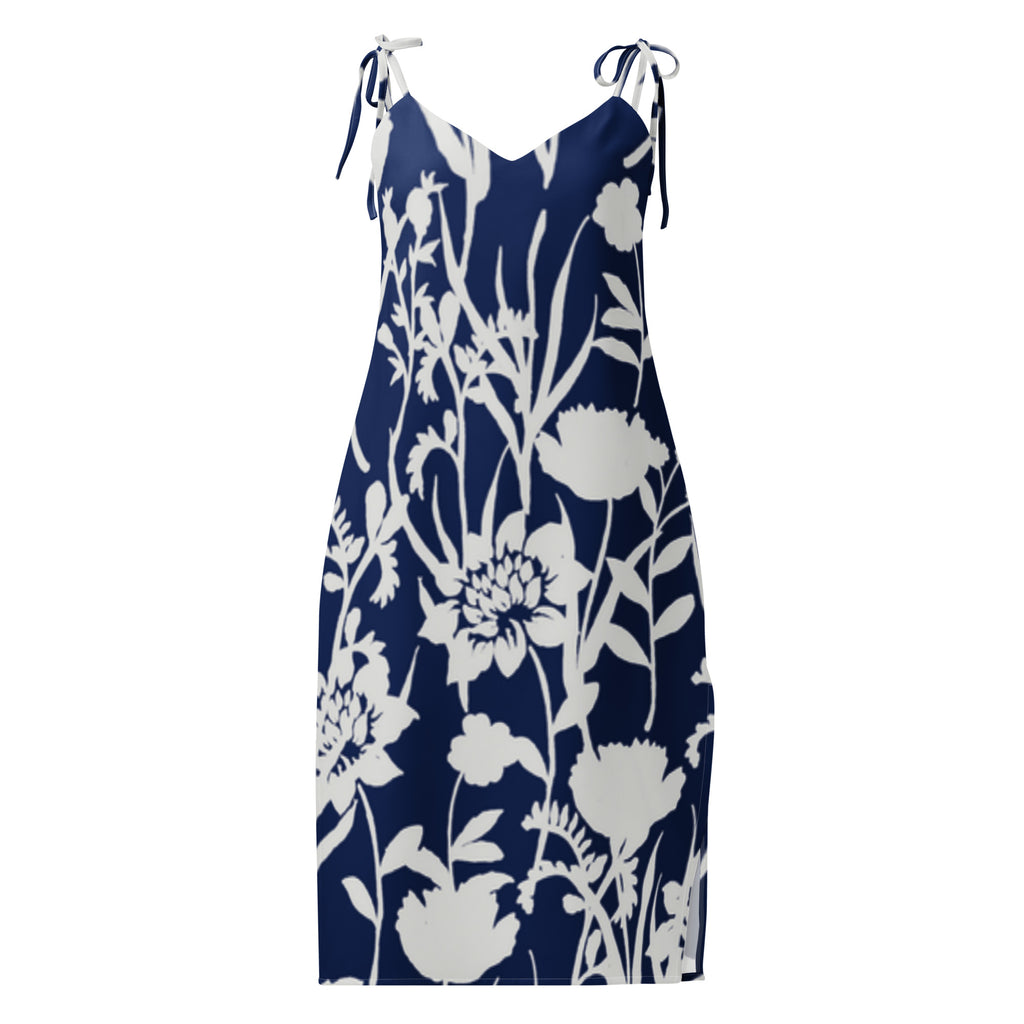 Tie-Strap Midi Dress - Snugoma