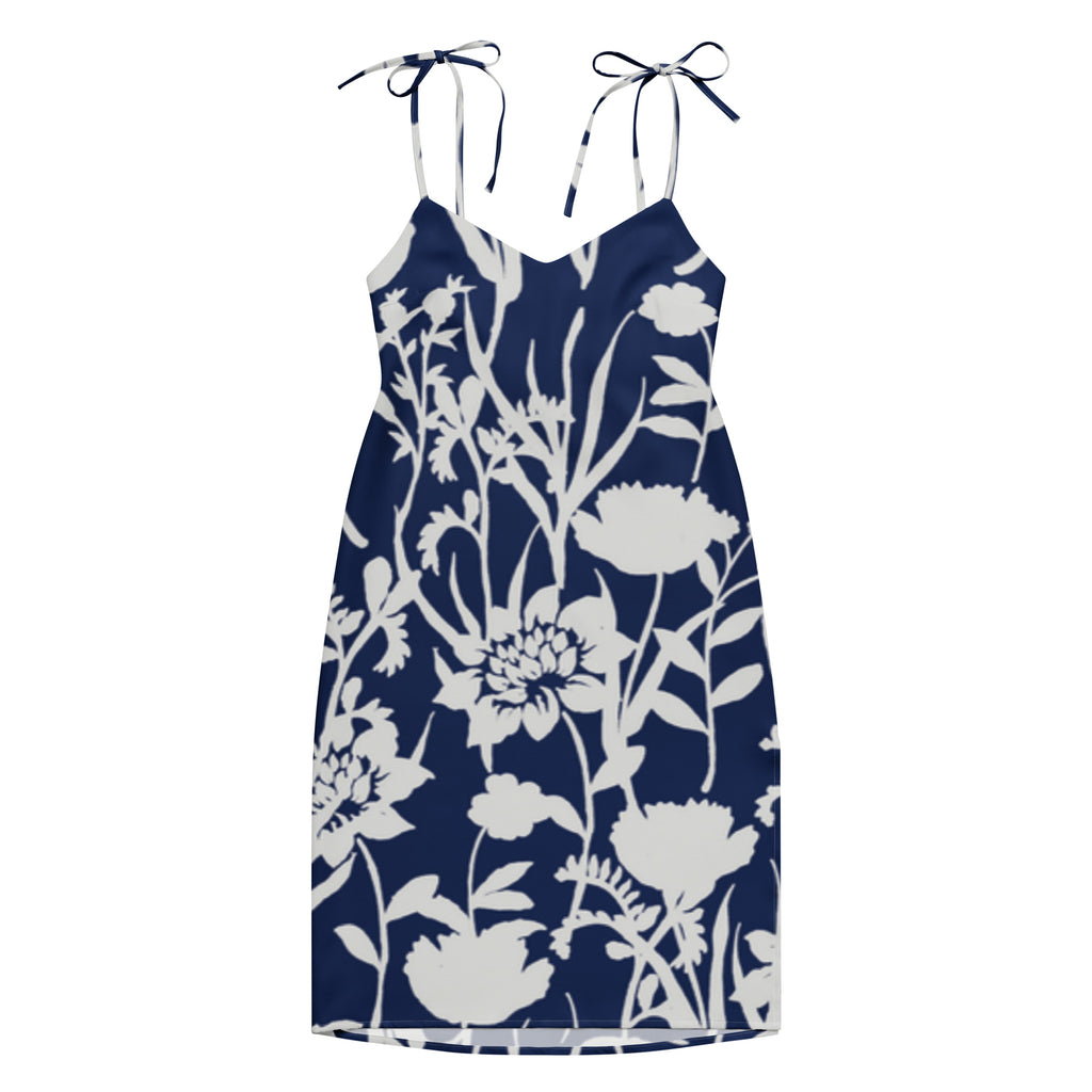 Tie-Strap Midi Dress - Snugoma