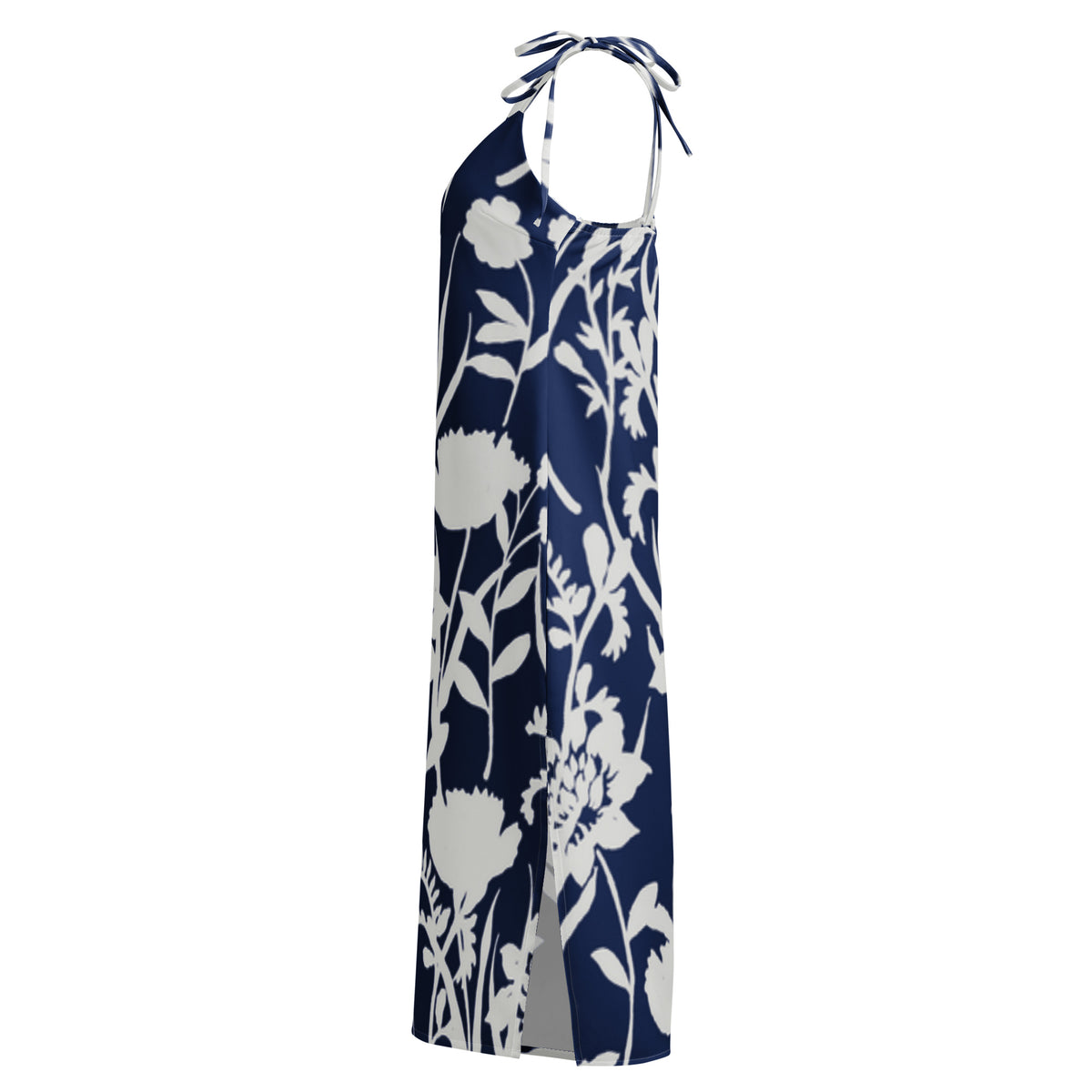 Tie-Strap Midi Dress - Snugoma