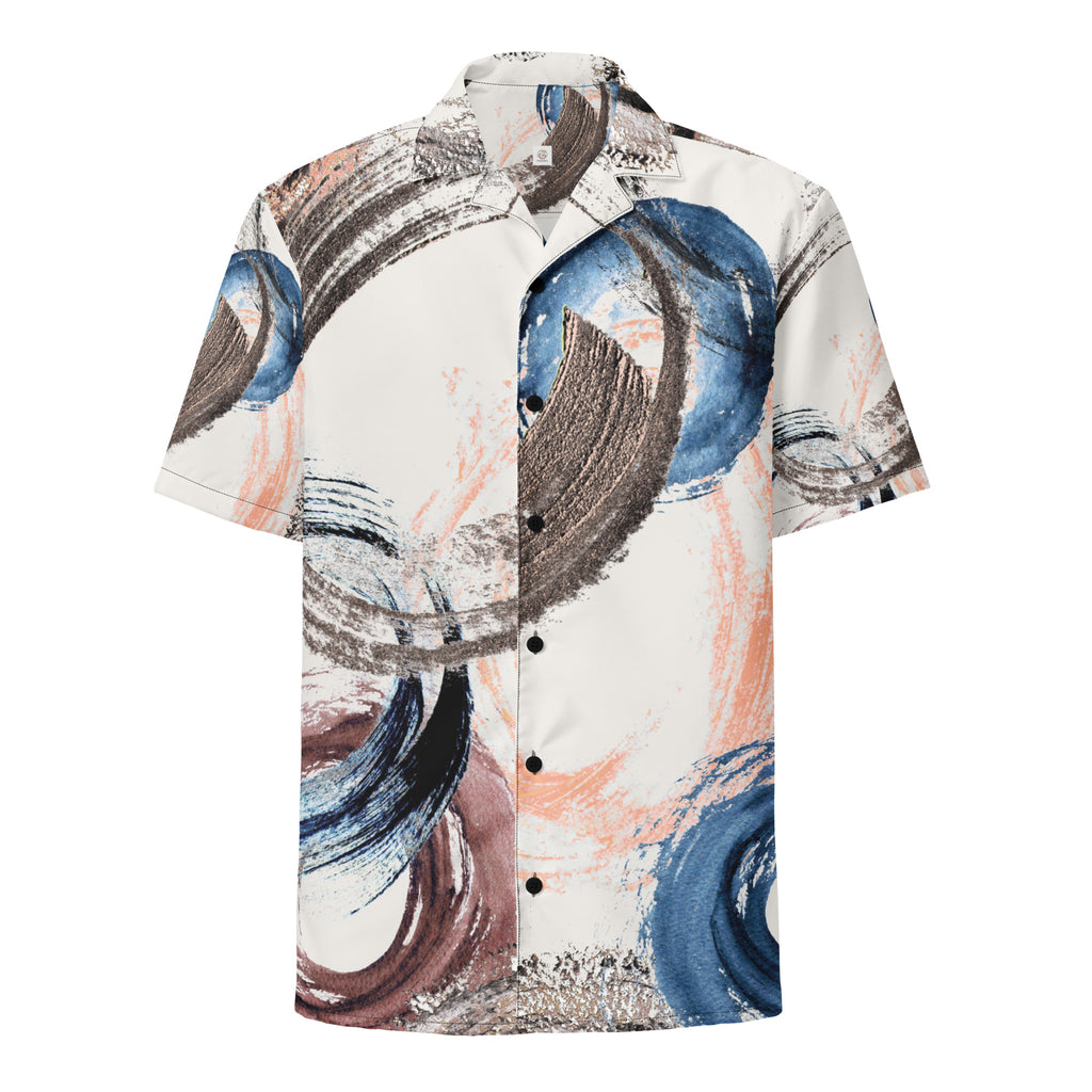 Men's Rings Button Shirt - Snugoma