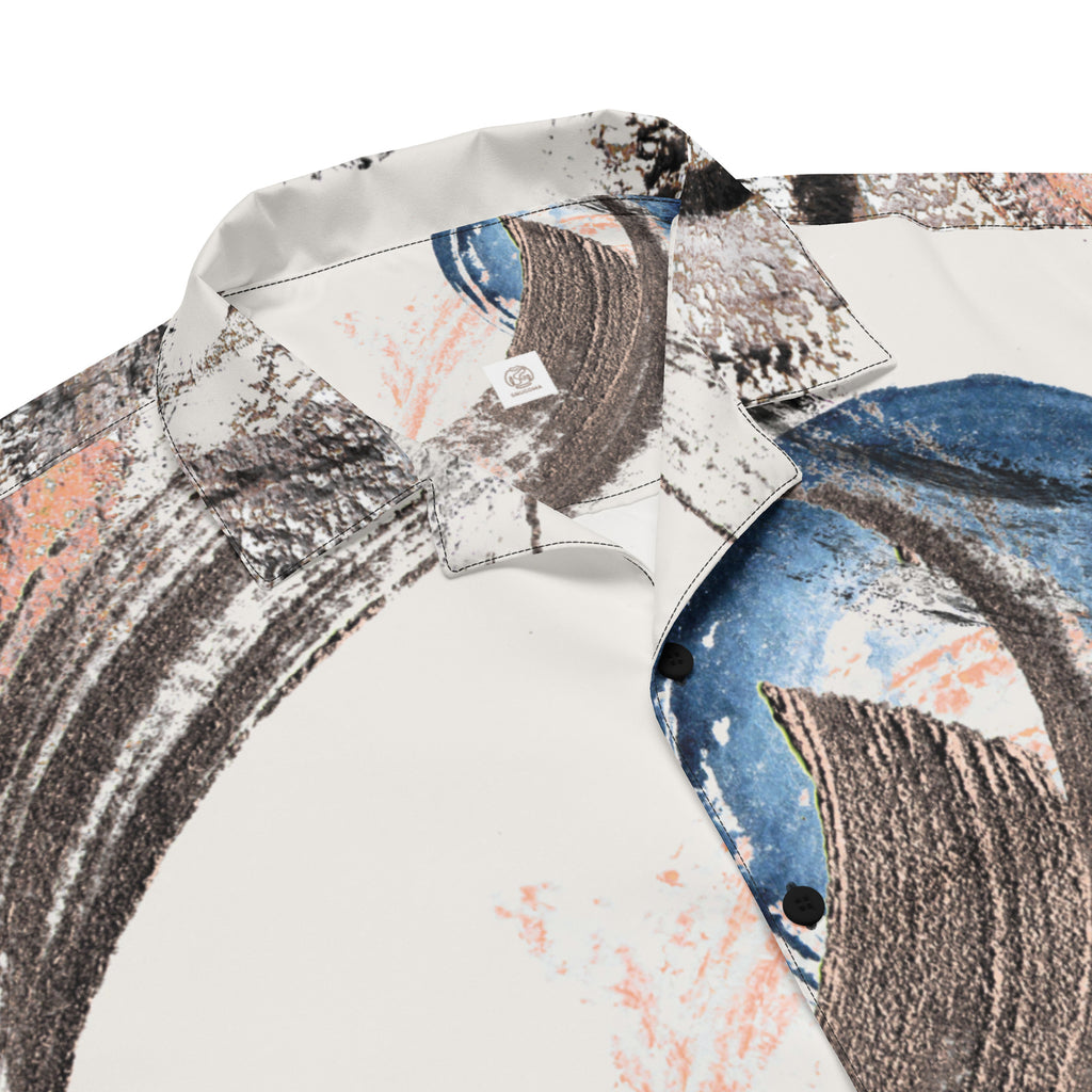 Men's Rings Button Shirt - Snugoma