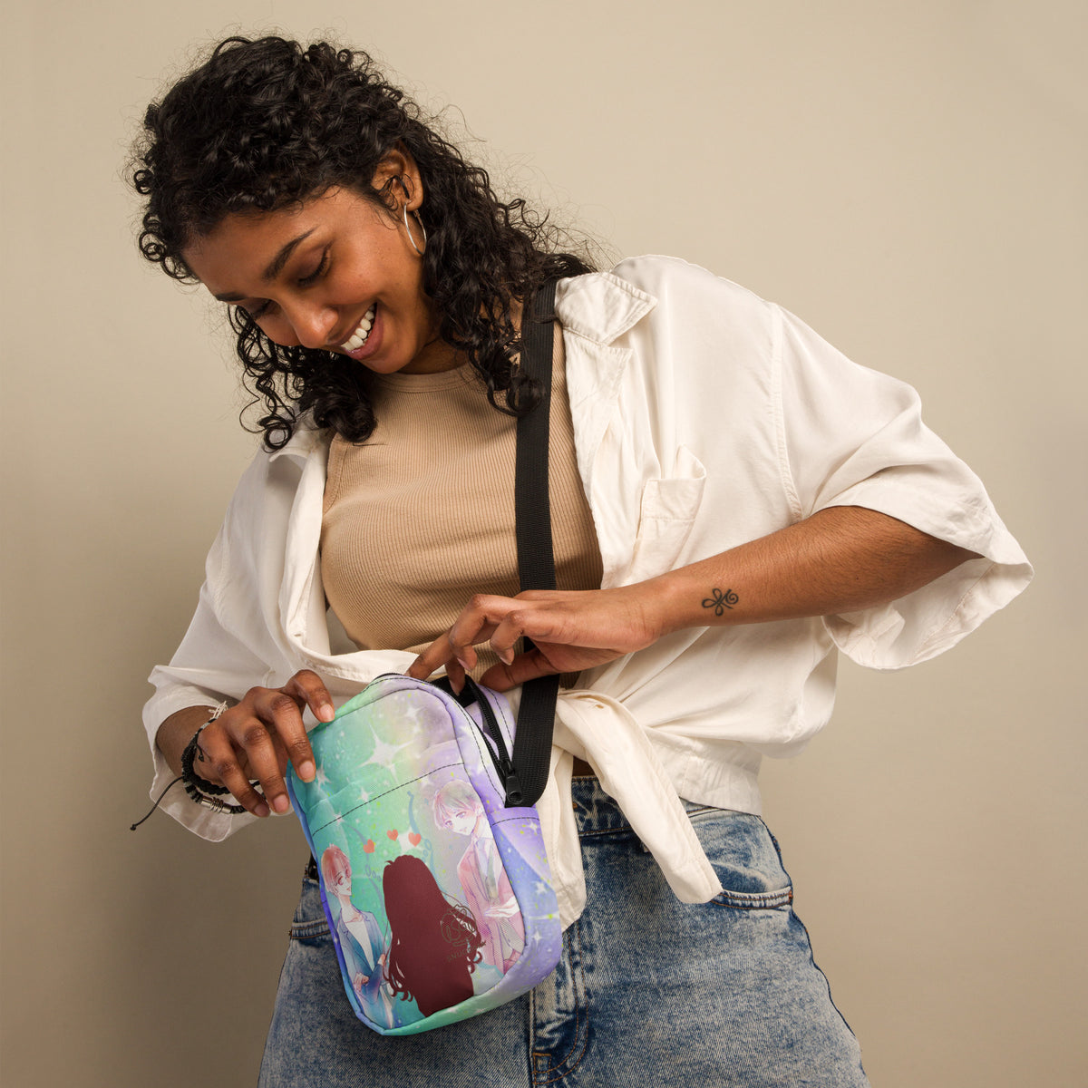 Anime Utility Crossbody Bag - Snugoma