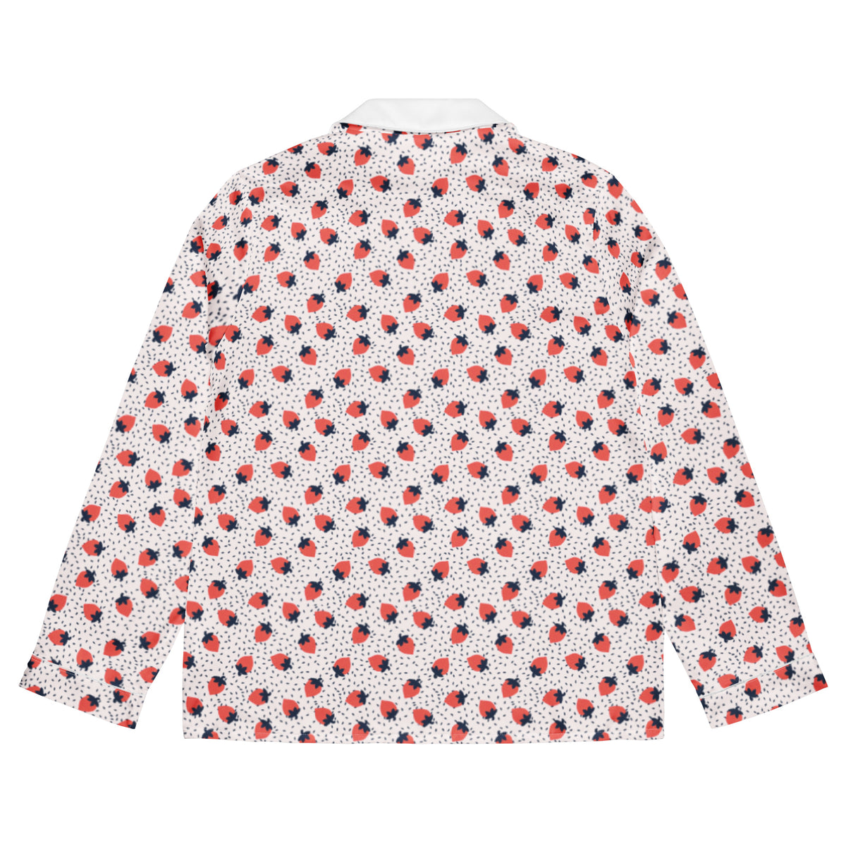 Women’s Strawberry Long Sleeve Pajama Top - Snugoma