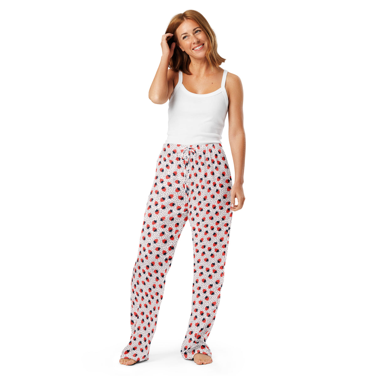 Women’s Strawberry Pajama Pants - Snugoma