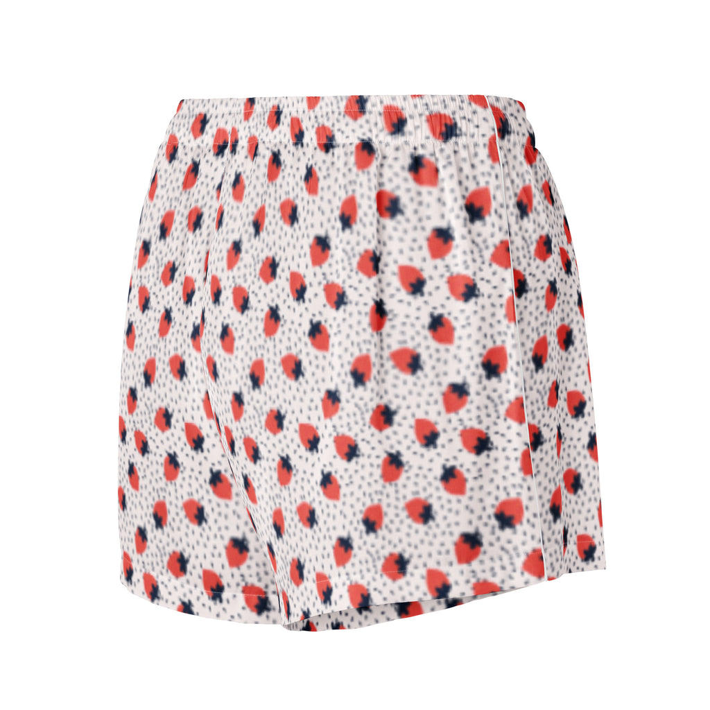 Women’s Strawberry Pajama Shorts - Snugoma