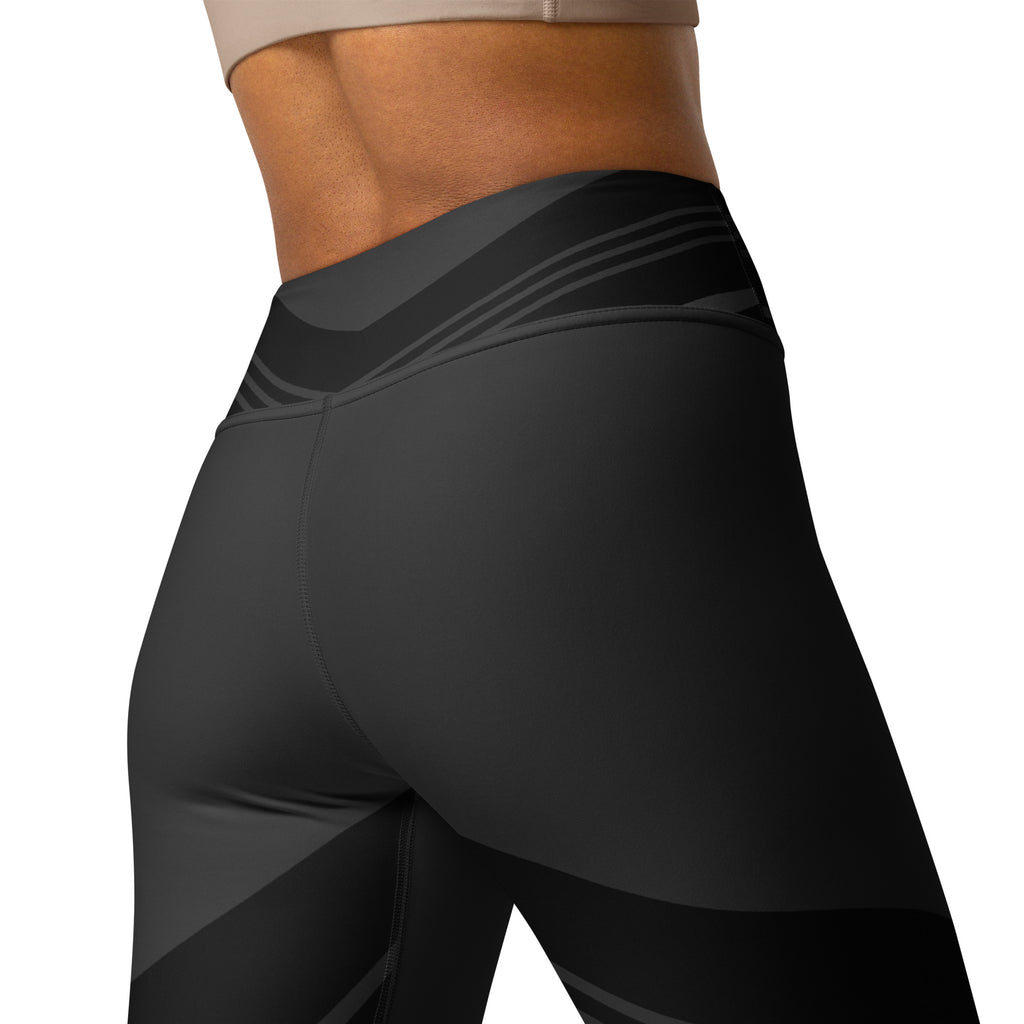 Black Yoga Leggings - Snugoma