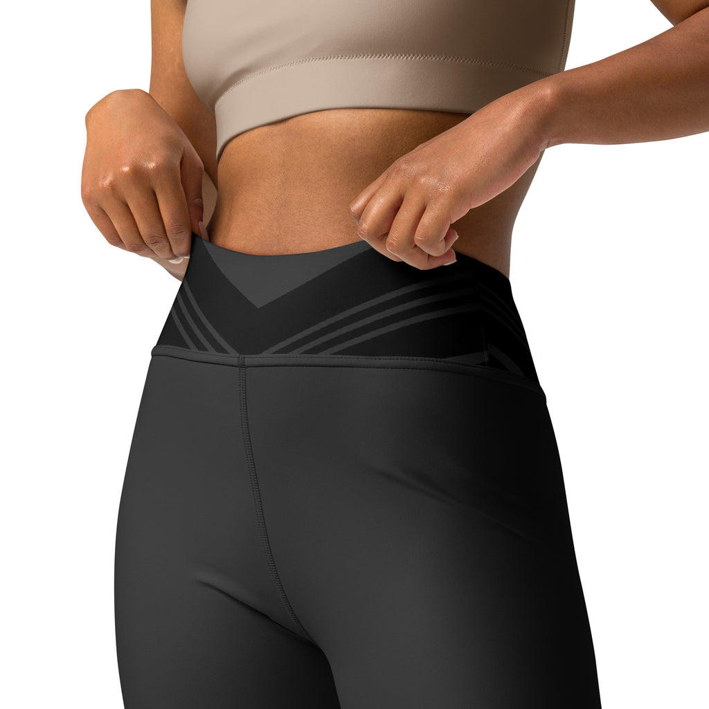 Black Yoga Leggings - Snugoma