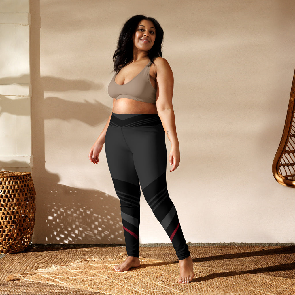Black Yoga Leggings - Snugoma