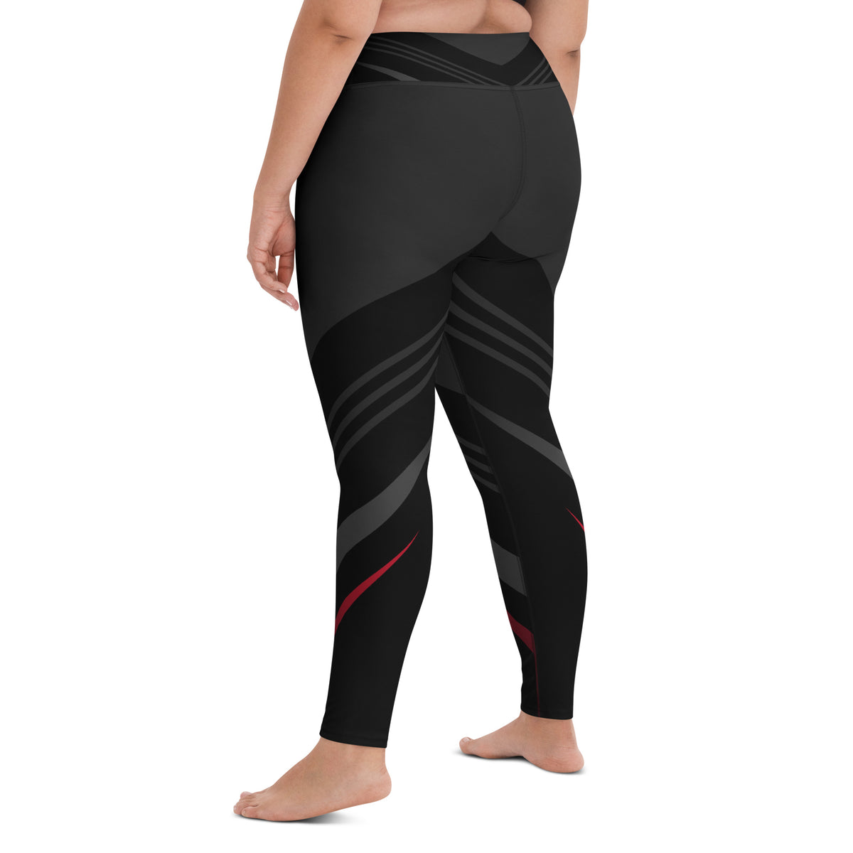 Black Yoga Leggings - Snugoma