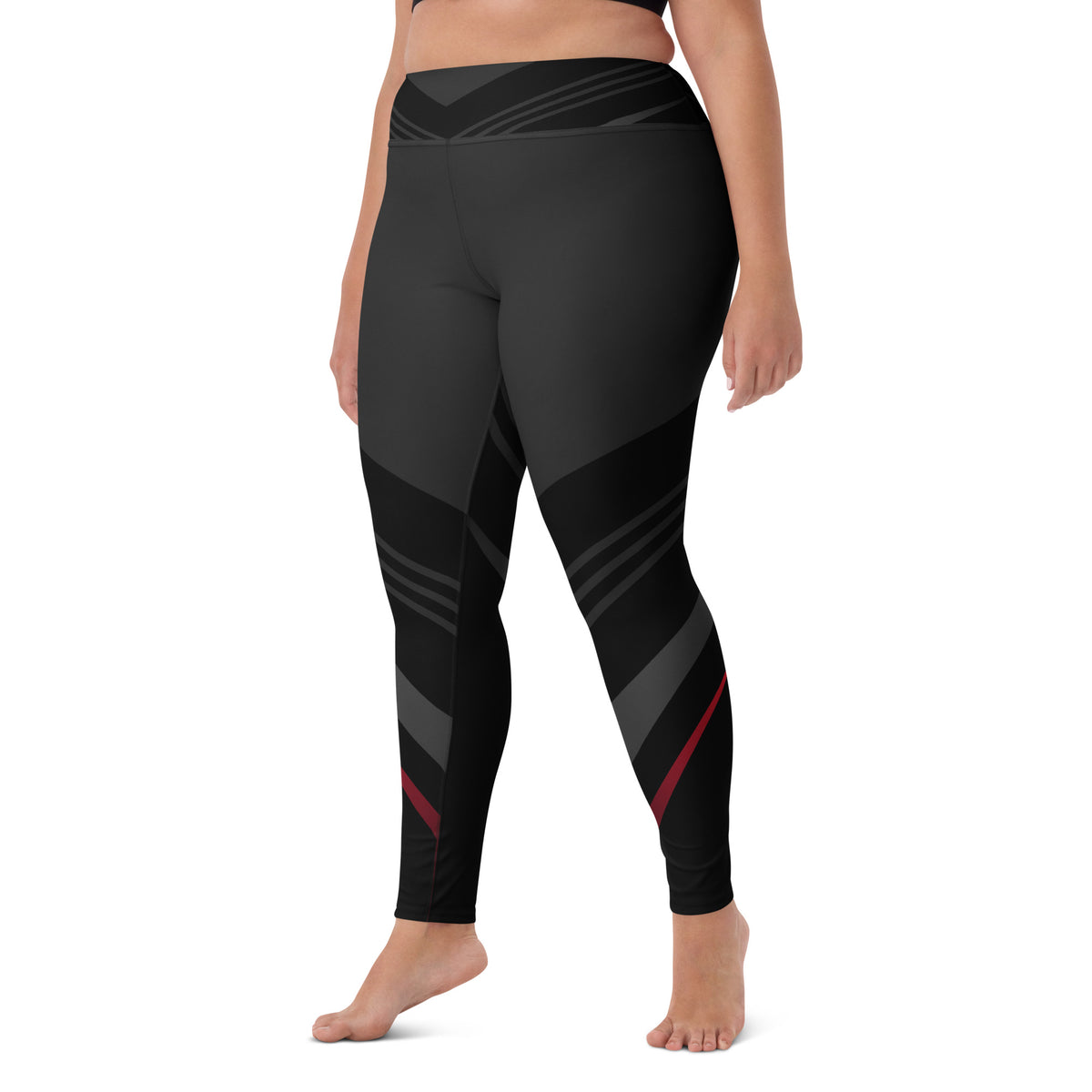 Black Yoga Leggings - Snugoma