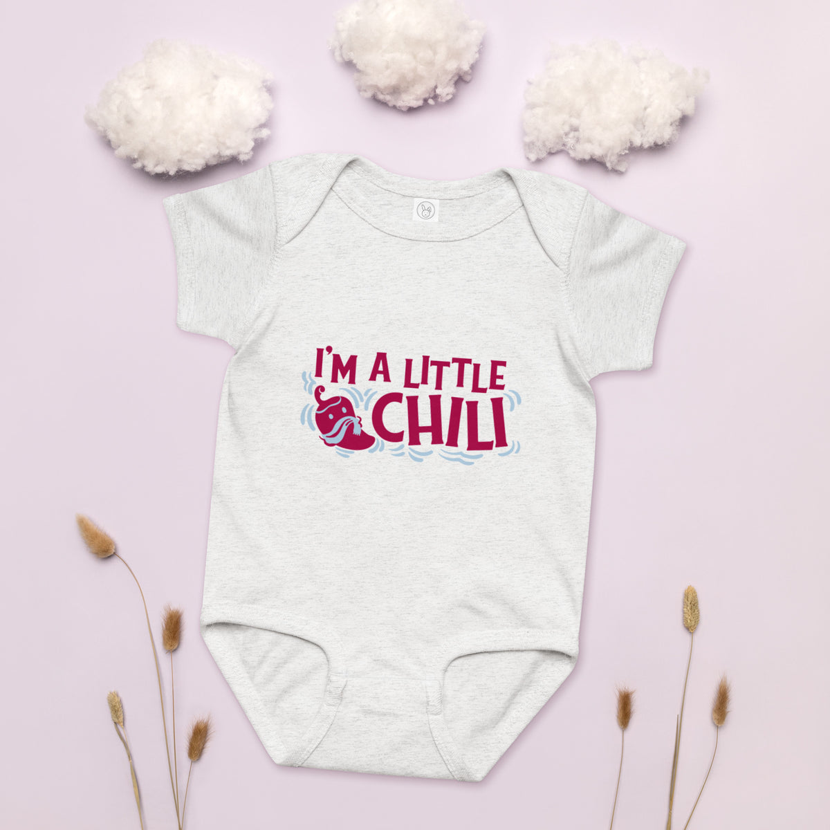 Chili Baby Jersey Bodysuit - Snugoma
