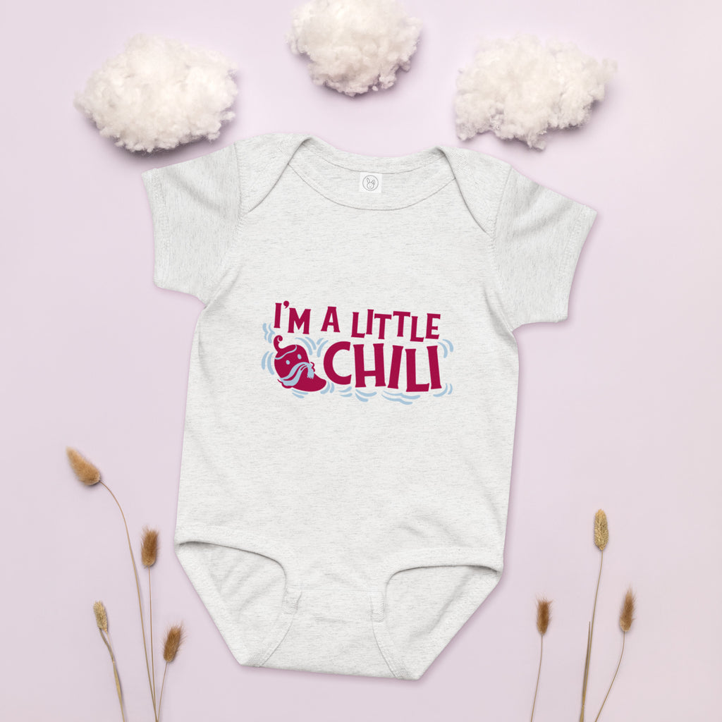 Chili Baby Jersey Bodysuit - Snugoma