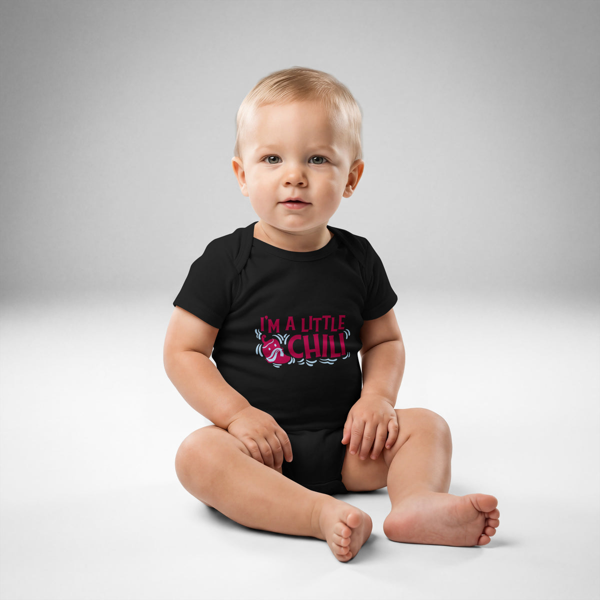 Chili Baby Jersey Bodysuit - Snugoma
