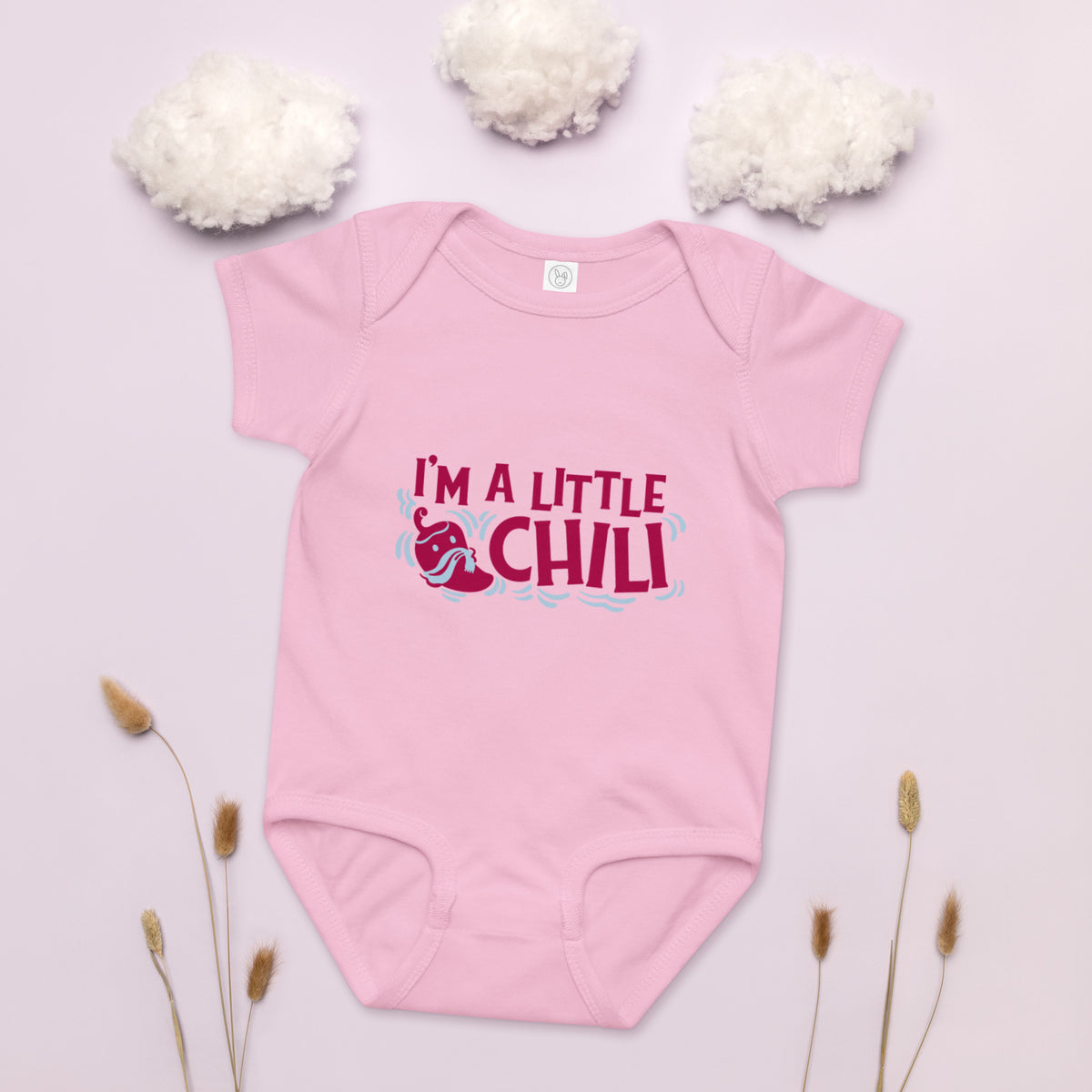 Chili Baby Jersey Bodysuit - Snugoma