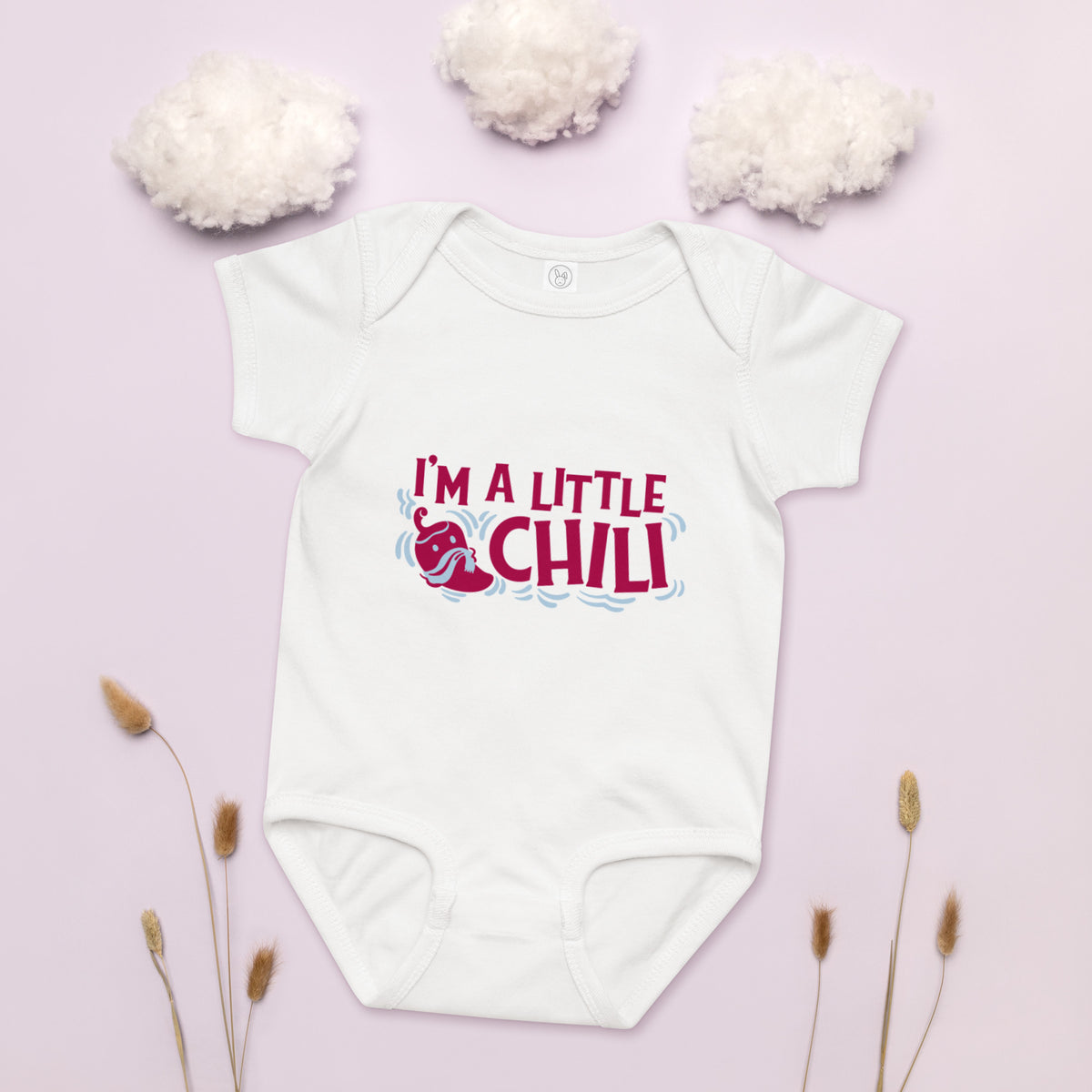 Chili Baby Jersey Bodysuit - Snugoma