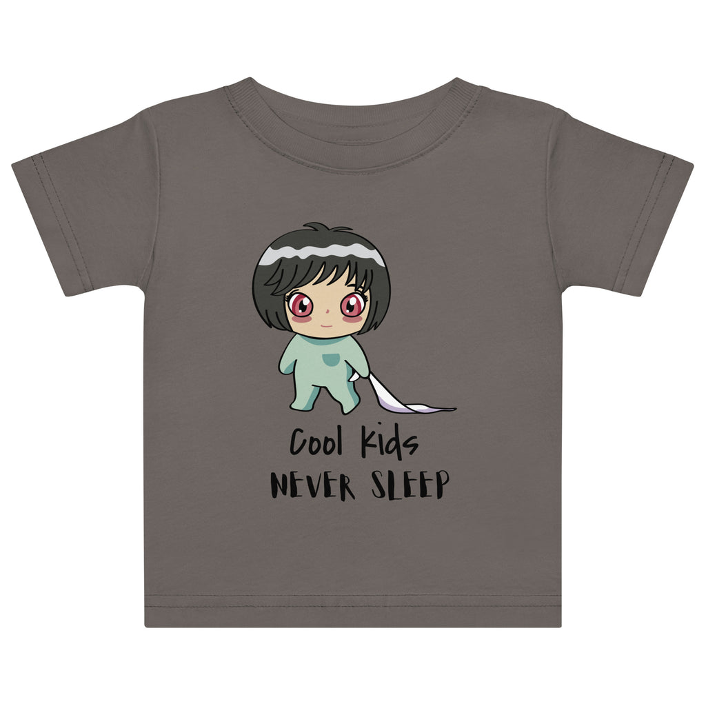 Never Sleep Baby Jersey T-Shirt - Snugoma