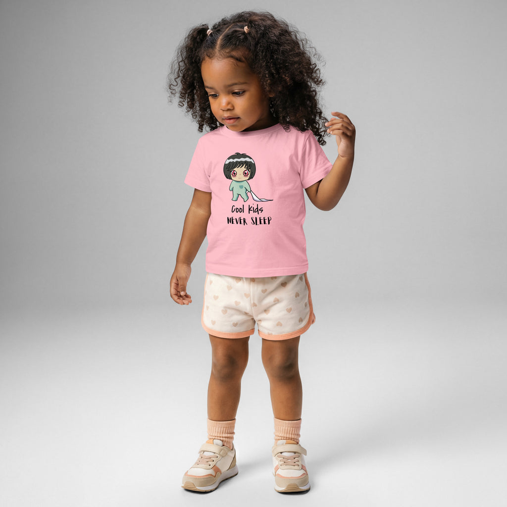 Never Sleep Baby Jersey T-Shirt - Snugoma