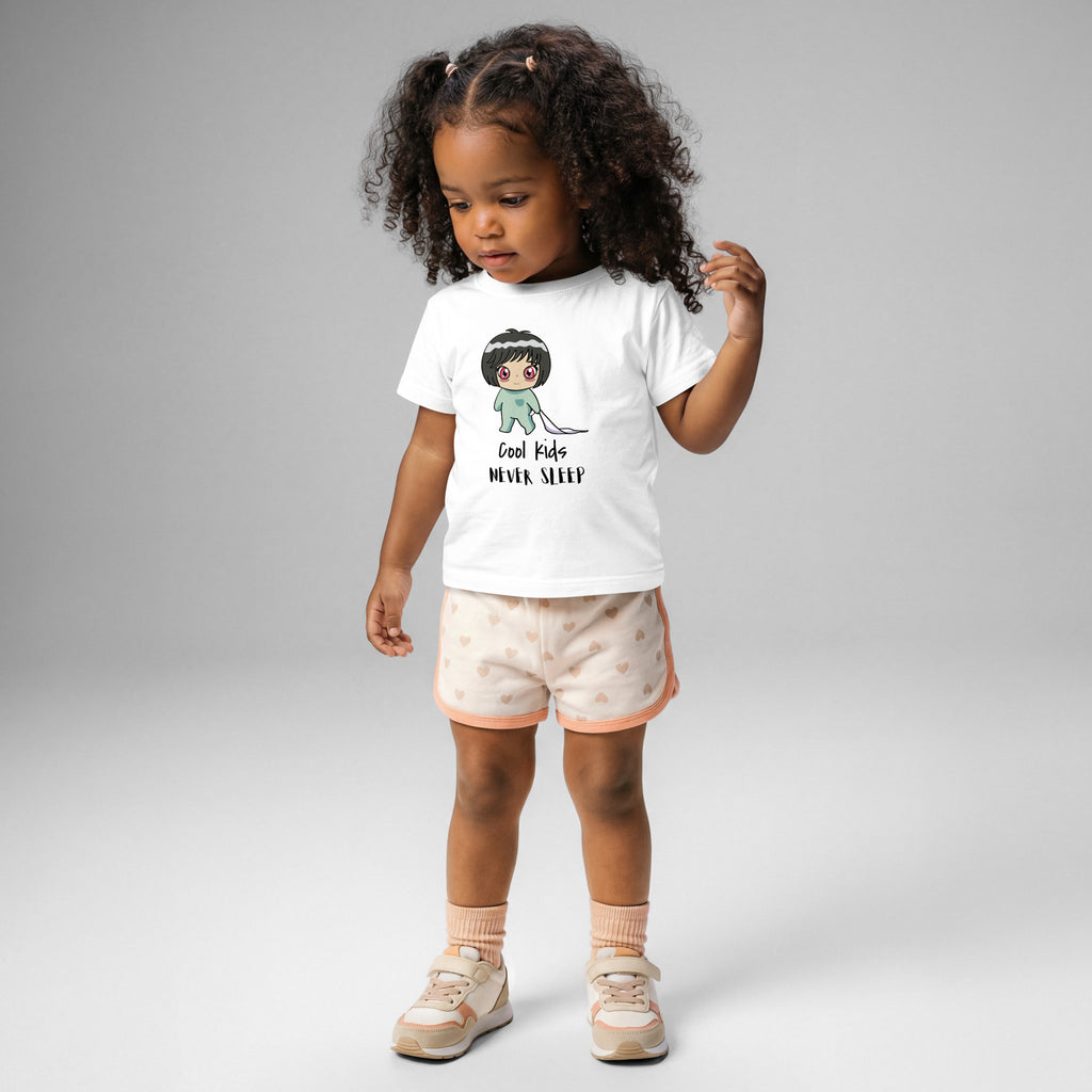 Never Sleep Baby Jersey T-Shirt - Snugoma