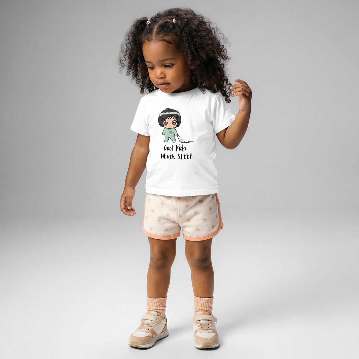Never Sleep Baby Jersey T-Shirt - Snugoma