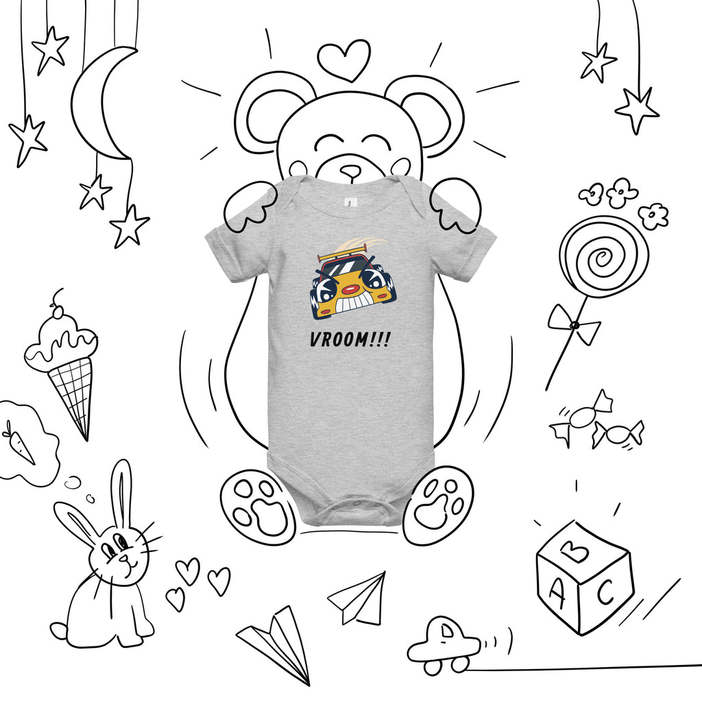 Baby Short Sleeve One Piece - Snugoma