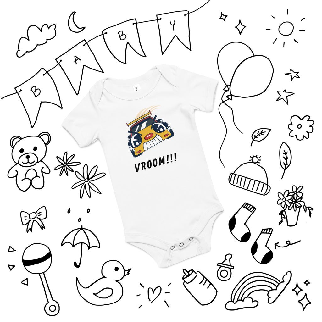 Baby Short Sleeve One Piece - Snugoma