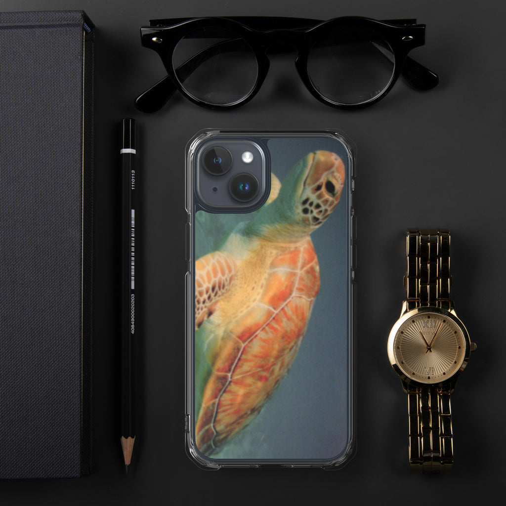 Clear Sea Turtle Case for iPhone® 15 Plus, Pro and Pro Max - Snugoma