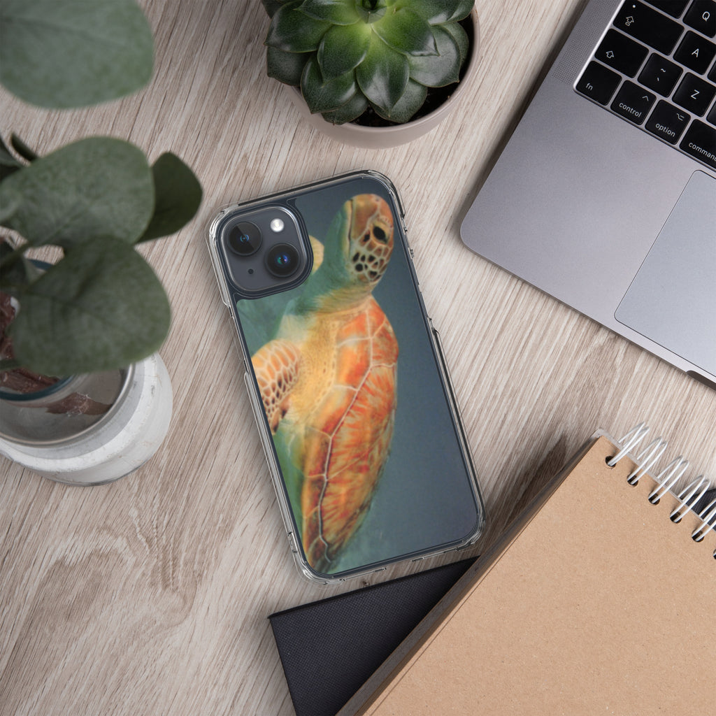Clear Sea Turtle Case for iPhone® 15 Plus, Pro and Pro Max - Snugoma