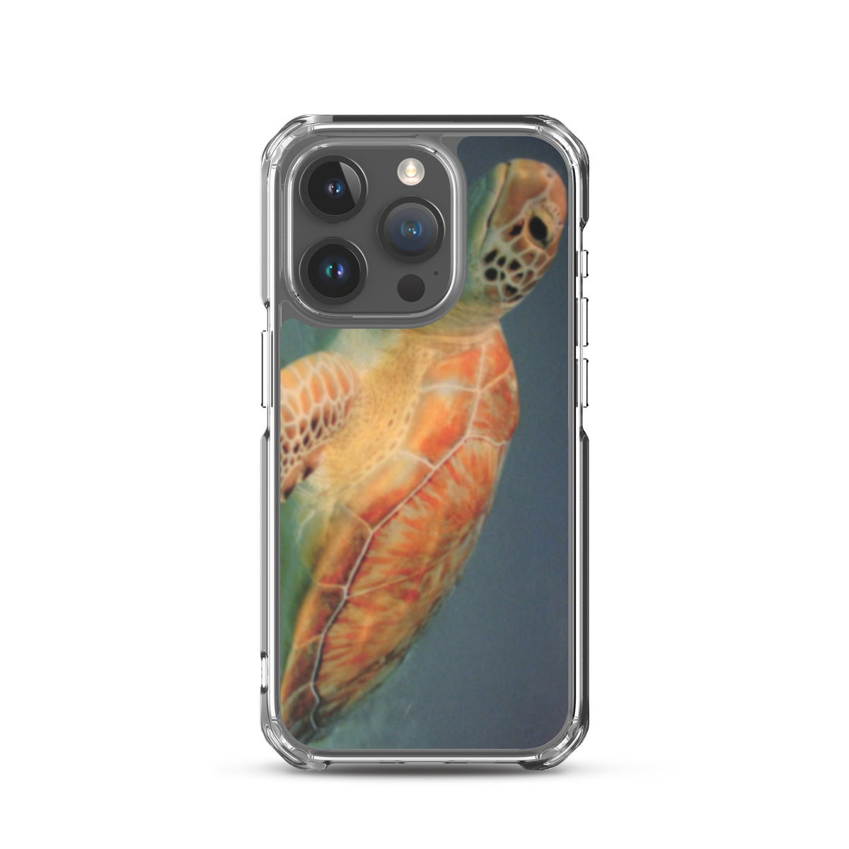 Clear Sea Turtle Case for iPhone® 15 Plus, Pro and Pro Max - Snugoma