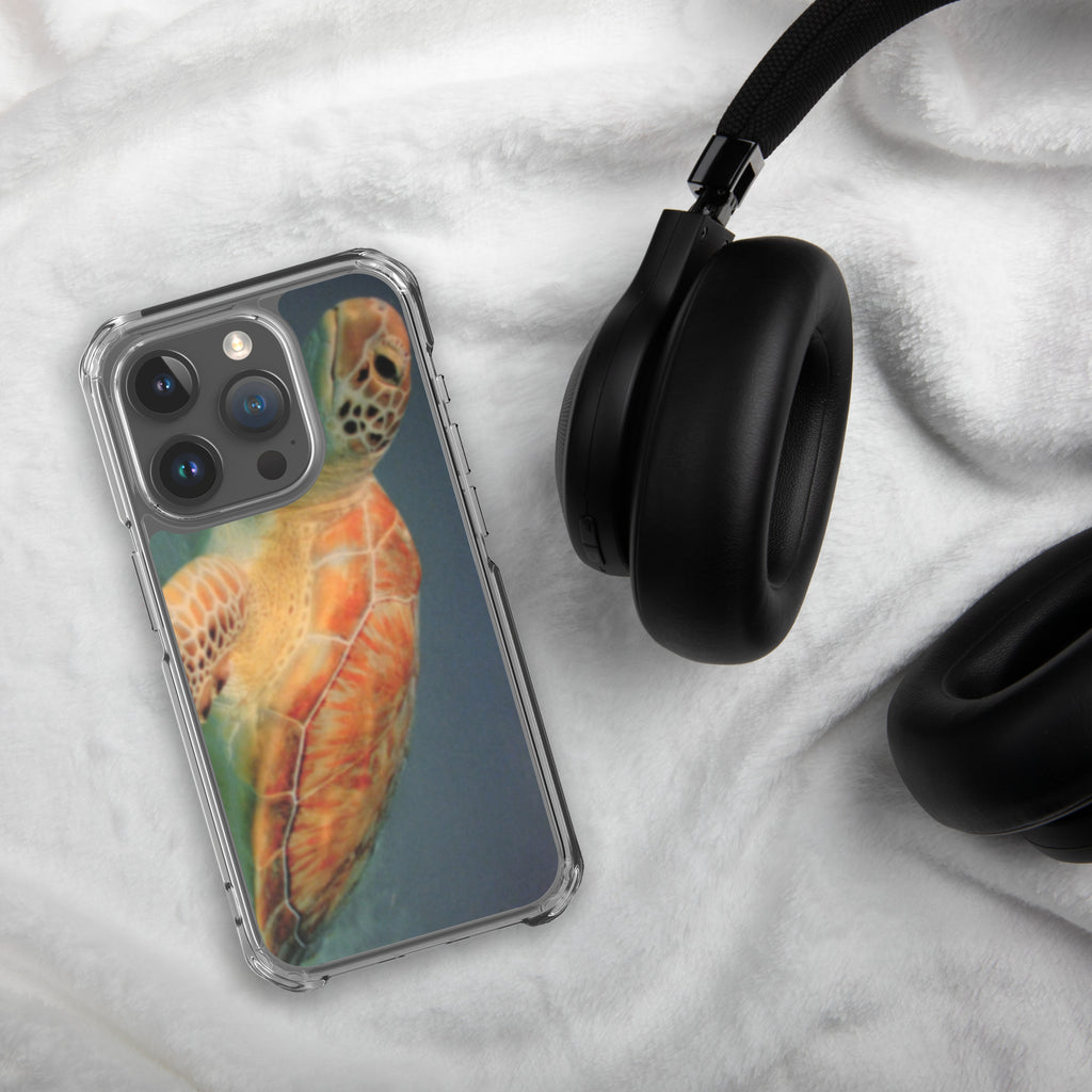 Clear Sea Turtle Case for iPhone® 15 Plus, Pro and Pro Max - Snugoma