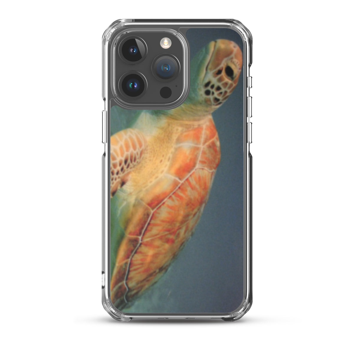 Clear Sea Turtle Case for iPhone® 15 Plus, Pro and Pro Max - Snugoma