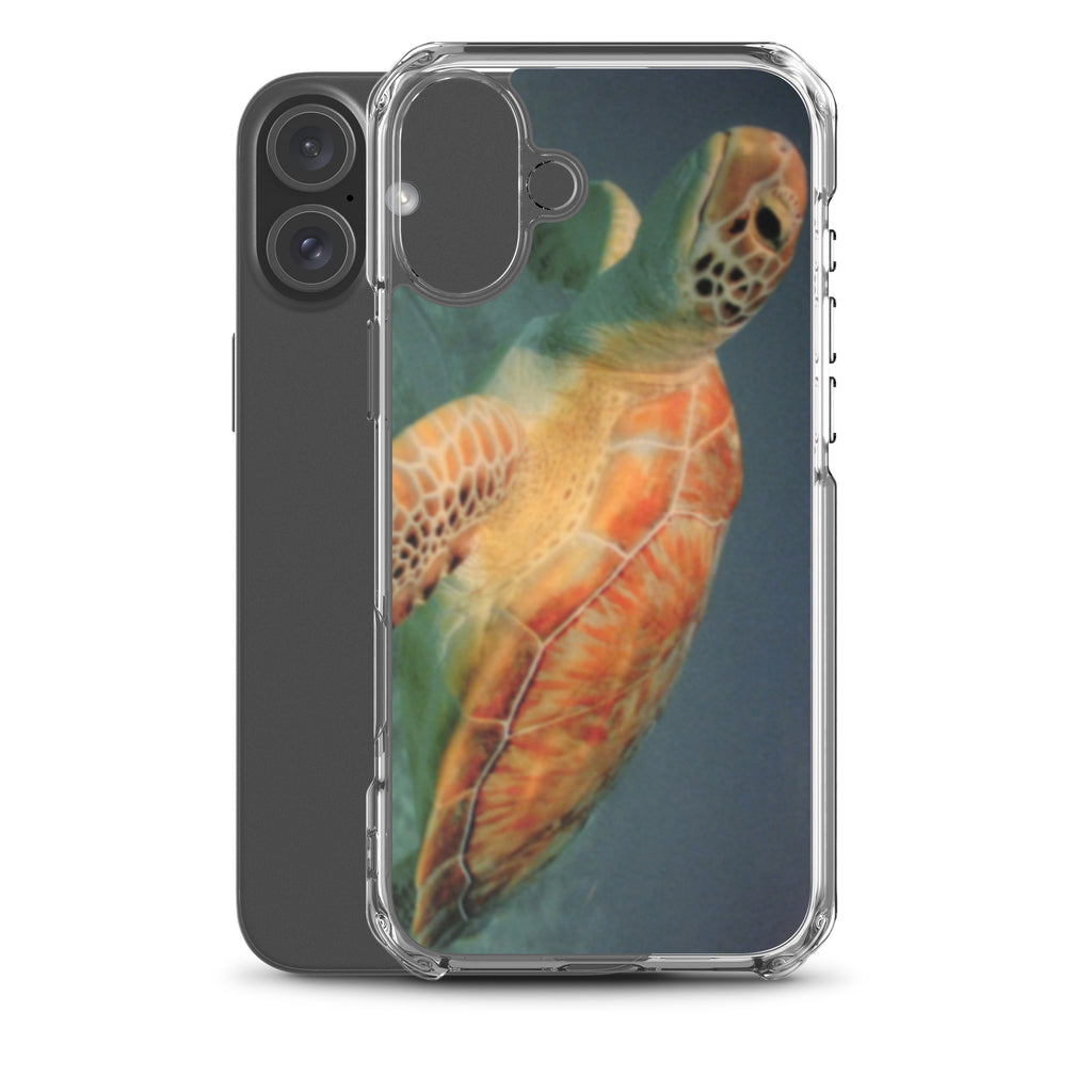 Clear Sea Turtle Case for iPhone® 16 Plus, Pro and Pro Max - Snugoma