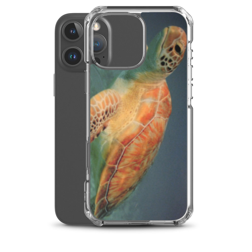Clear Sea Turtle Case for iPhone® 16 Plus, Pro and Pro Max - Snugoma