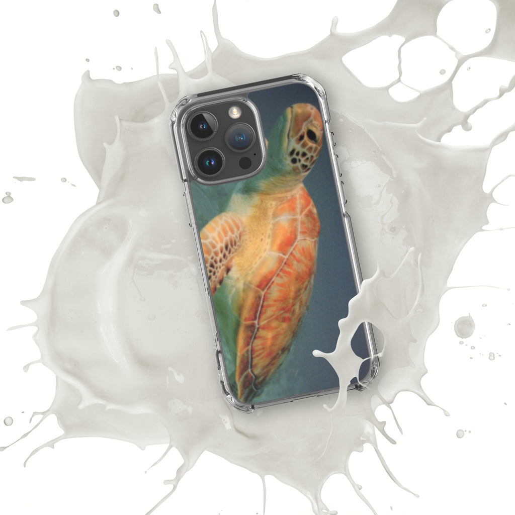 Clear Sea Turtle Case for iPhone® 16 Plus, Pro and Pro Max - Snugoma