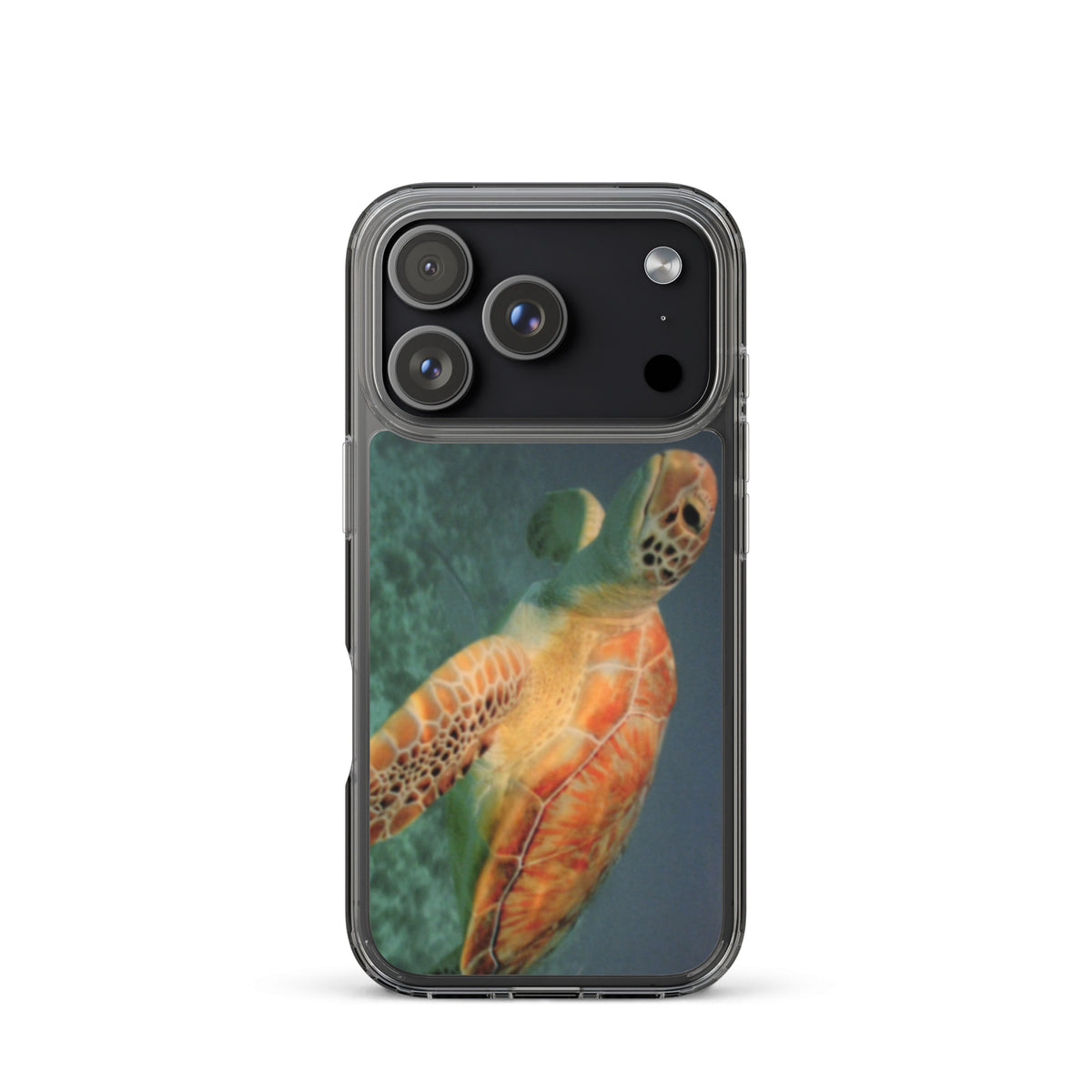 Sea Turtle Clear Case for iPhone® 17 Pro and Pro Max - Snugoma