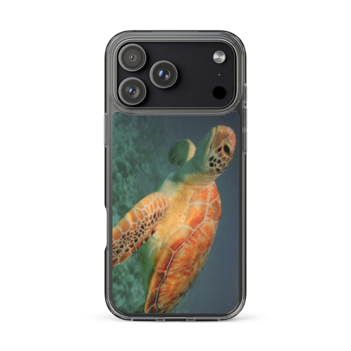 Sea Turtle Clear Case for iPhone® 17 Pro and Pro Max - Snugoma